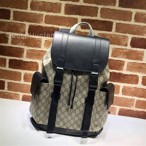 gucci supreme backpack replica|authentic gucci backpack.